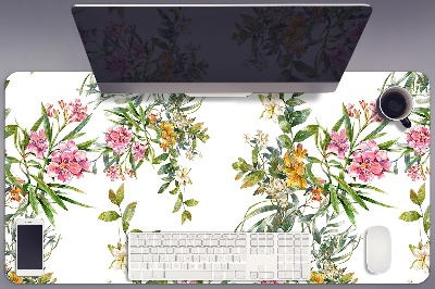 Alfombrilla escritorio Los árboles florecientes