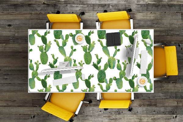 Alfombrilla escritorio Cactus pintados
