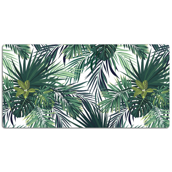 Alfombrilla escritorio Hojas tropicales
