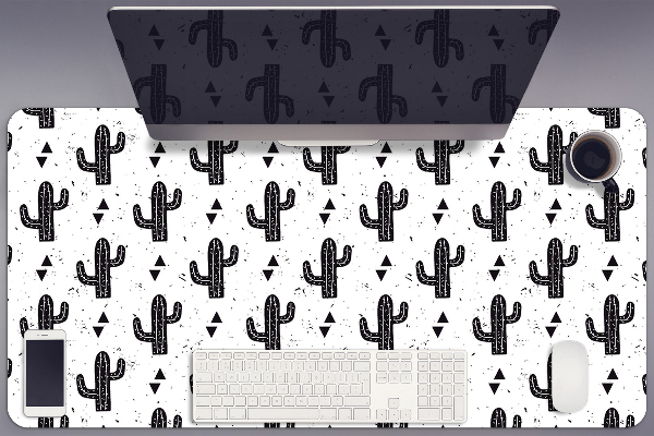 Protector de escritorio Cactus negros