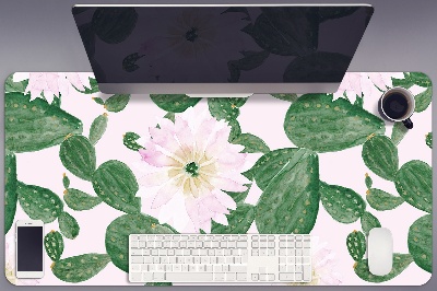 Alfombrilla para escritorio Cactus con flores