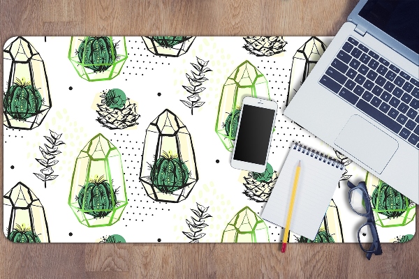 Alfombrilla escritorio Cactus en los sólidos