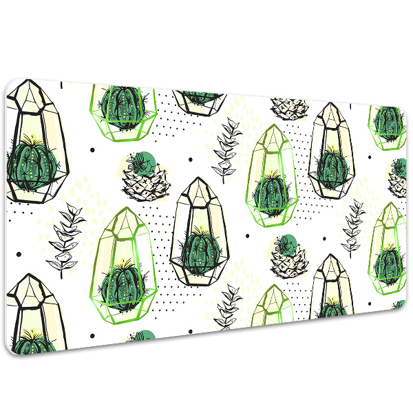 Alfombrilla escritorio Cactus en los sólidos