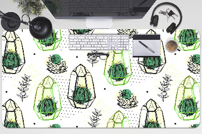 Alfombrilla escritorio Cactus en los sólidos