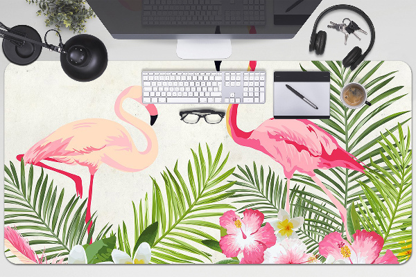 Protector de escritorio Dos flamencos