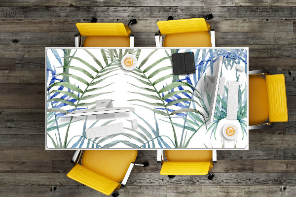 Alfombrilla escritorio Hojas tropicales