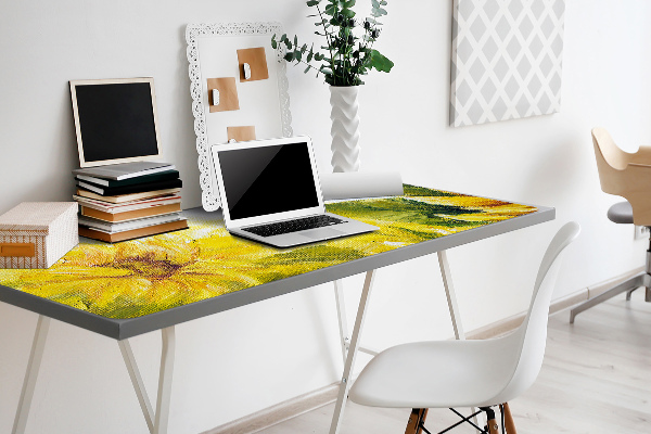 Protector de escritorio Girasoles