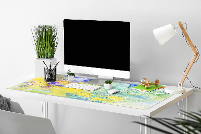 Alfombrilla escritorio Manchas coloridas