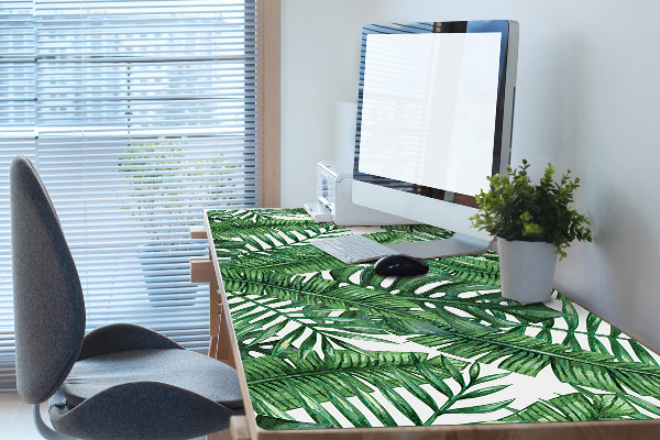 Alfombrilla escritorio Hojas tropicales