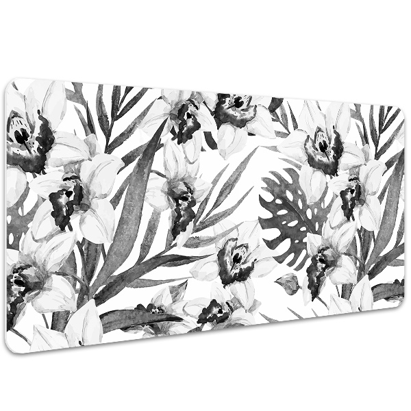 Alfombrilla escritorio Hojas y flores