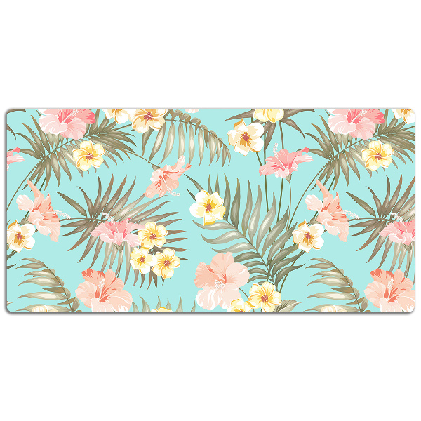 Protector de escritorio Flores pastel