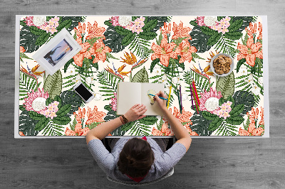 Alfombrilla escritorio Flores murales