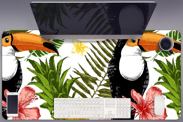 Alfombrilla escritorio Tucan y piña