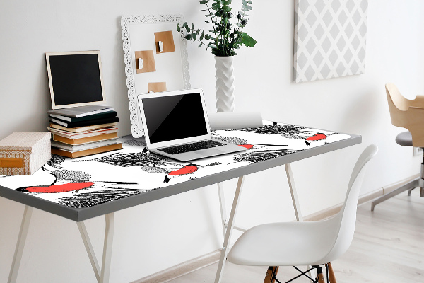 Protector de mesa escritorio Gile y árboles