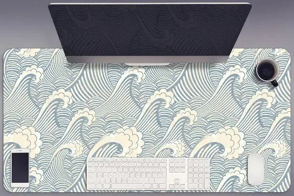 Alfombrilla para escritorio Las olas del mar