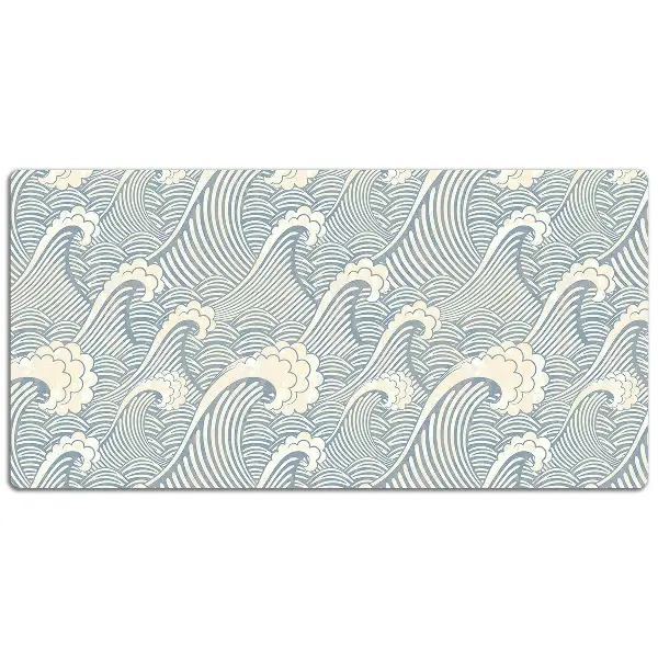Alfombrilla para escritorio Las olas del mar