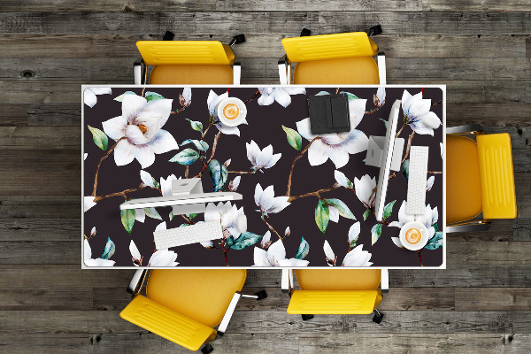 Alfombrilla escritorio Flores pintadas