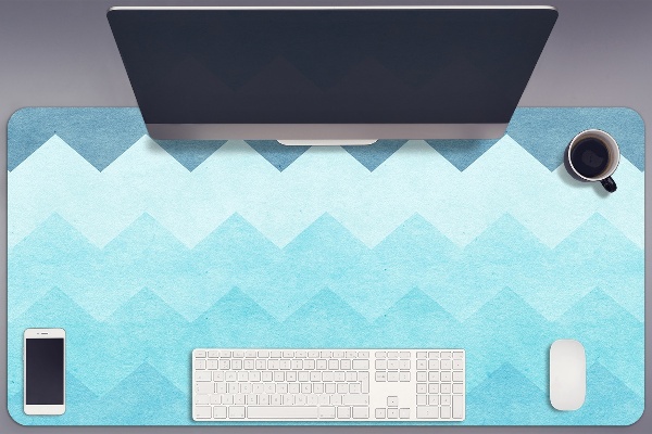Alfombrilla para escritorio Patrón en zigzag