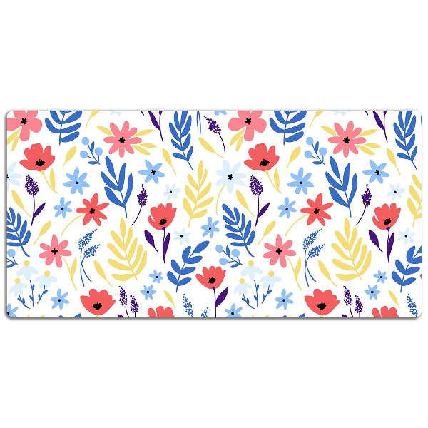 Alfombrilla escritorio Flores coloridas