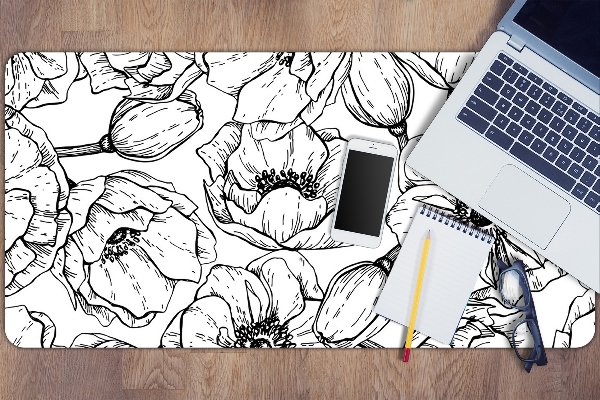 Alfombrilla escritorio Floral
