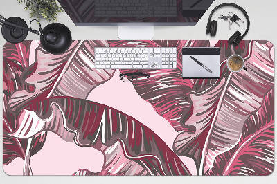 Alfombrilla escritorio Palma rosa
