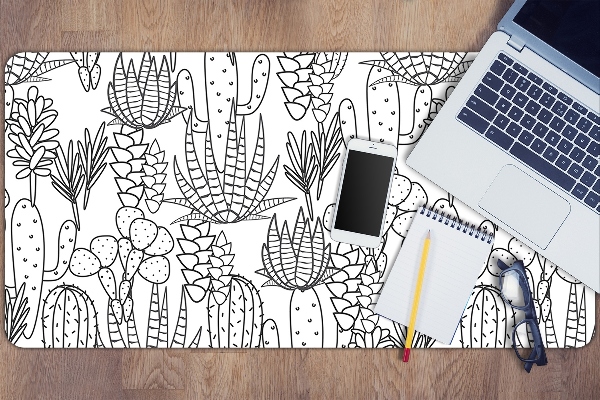 Alfombrilla escritorio Cactus