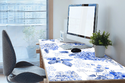 Alfombrilla para escritorio Hortensia azul