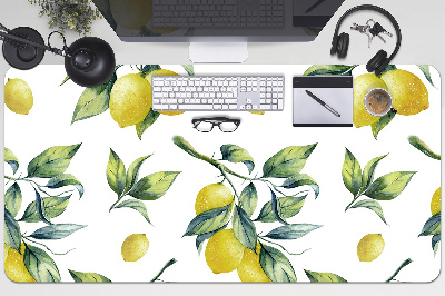 Alfombrilla escritorio Limones amarillos