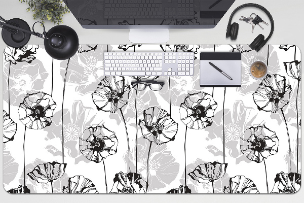 Alfombrilla para escritorio Flores glamorosas