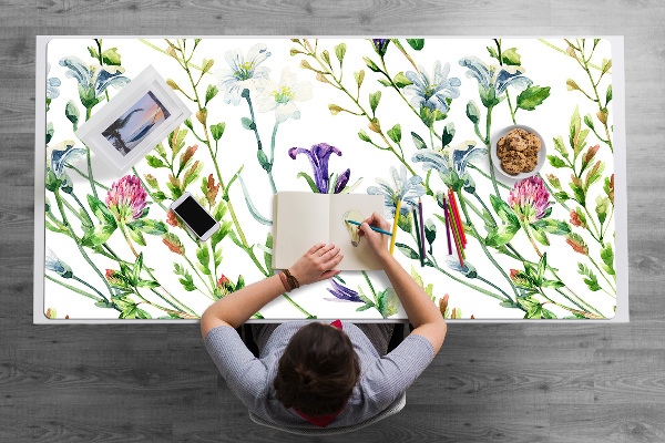 Alfombrilla para escritorio Flores de campo