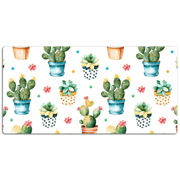 Alfombrilla escritorio Cactus pintado