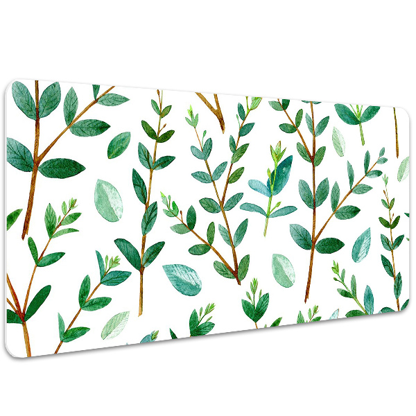 Protector de mesa escritorio Ramas verdes