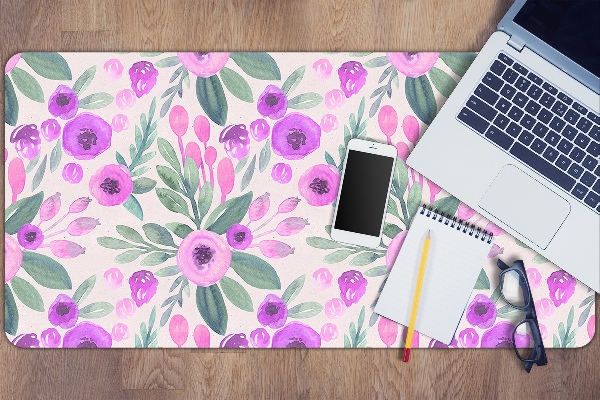 Alfombrilla escritorio Patrón floral