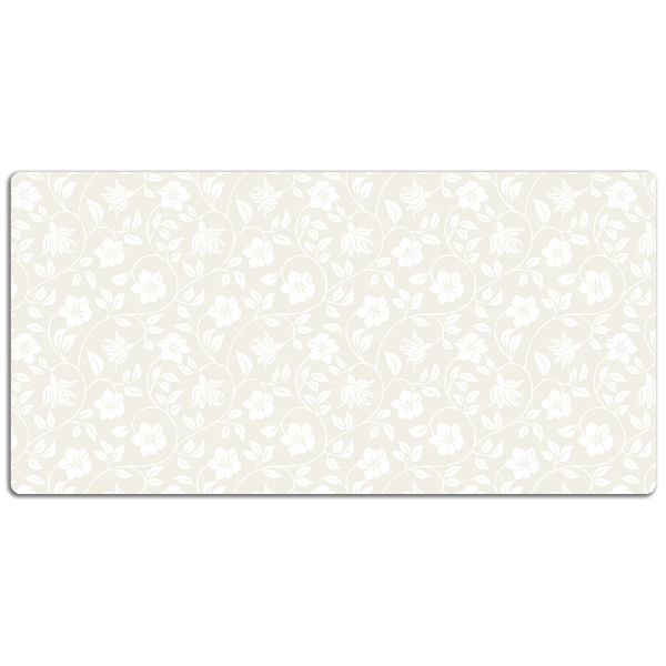 Alfombrilla escritorio Papel tapiz floral