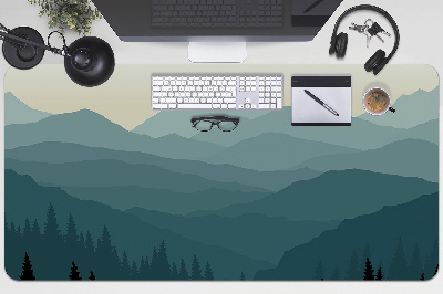 Alfombrilla escritorio Vista de las montañas