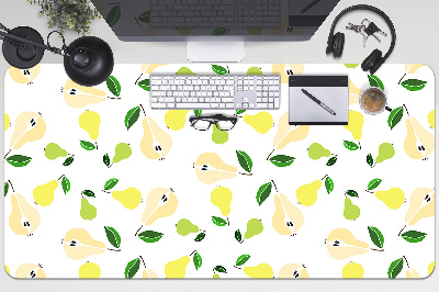 Alfombrilla escritorio Peras amarillas