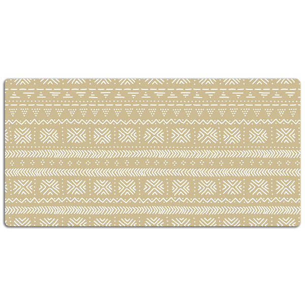 Alfombrilla escritorio Forma amarilla