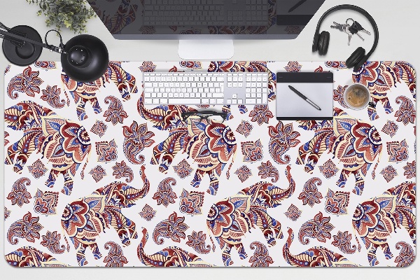 Protector de escritorio Elefante de paisley