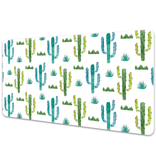 Alfombrilla escritorio Cactus pintados