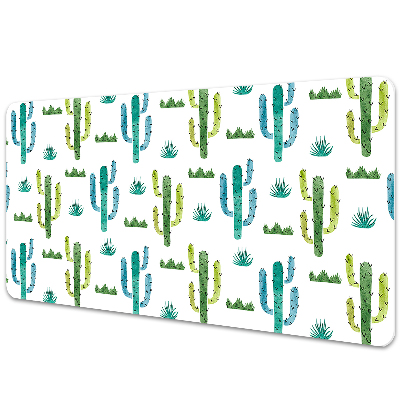 Alfombrilla escritorio Cactus pintados