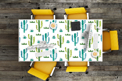 Alfombrilla escritorio Cactus pintados