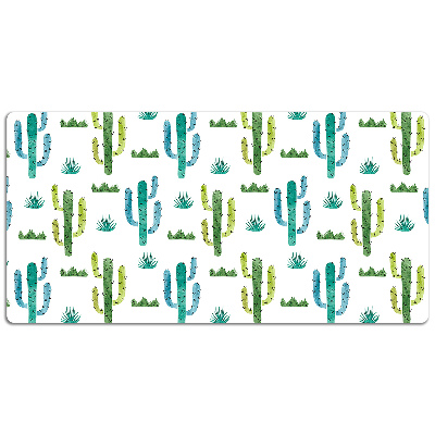 Alfombrilla escritorio Cactus pintados