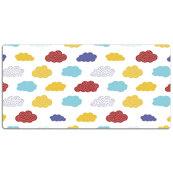 Alfombrilla para escritorio Nubes coloridas