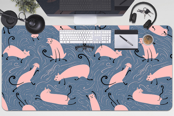 Protector de escritorio Gatos de dibujos animados