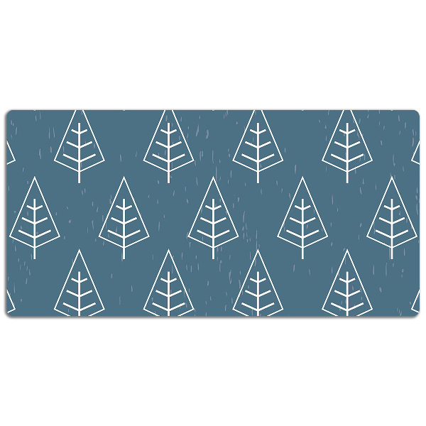 Alfombrilla escritorio Bosque azul