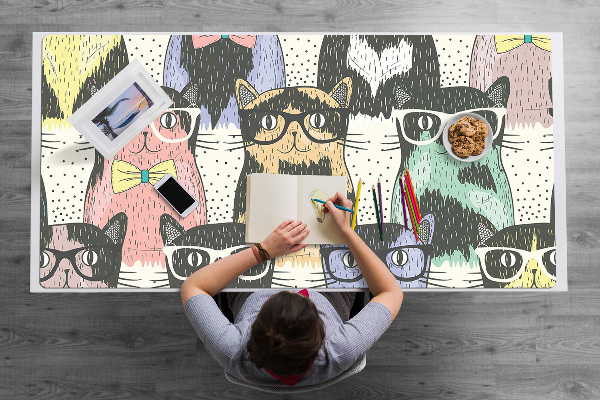 Alfombrilla escritorio Gatos