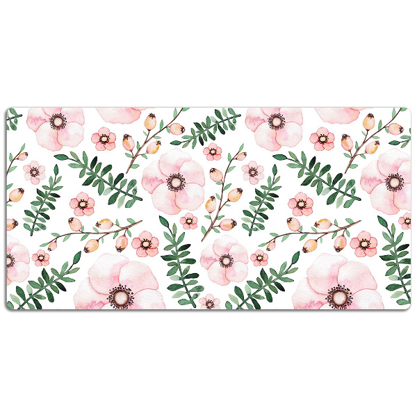 Alfombrilla para escritorio Flores