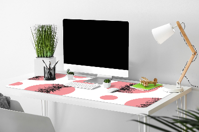 Alfombrilla escritorio Piña rosa