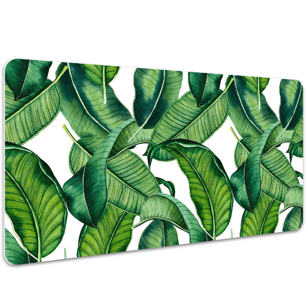 Protector de escritorio Hojas verdes grandes