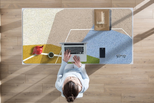 Alfombrilla escritorio Figuras geometricas